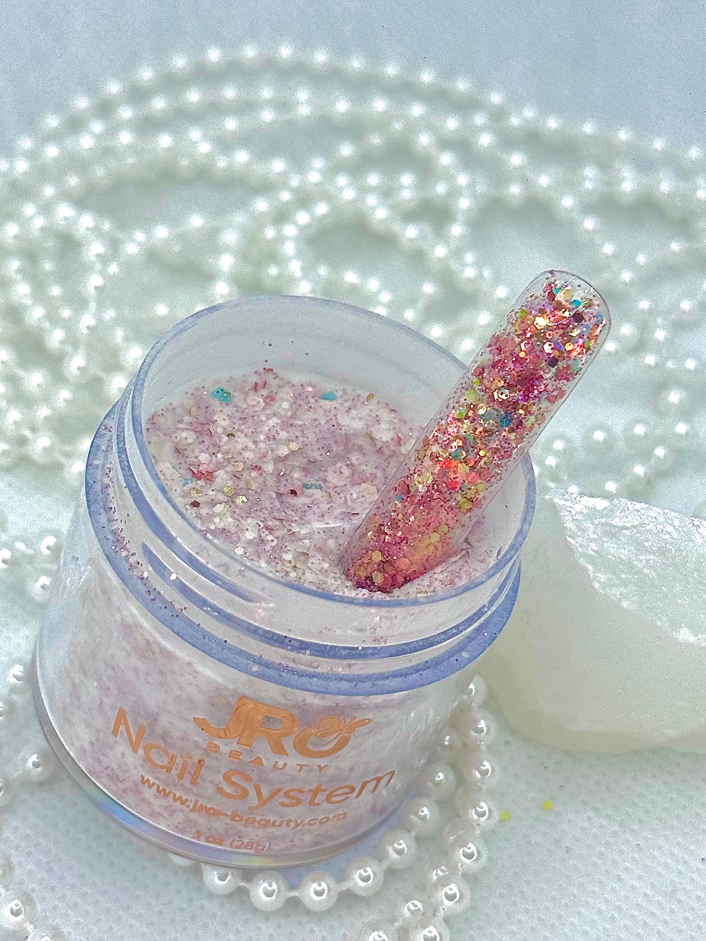 Acrylic nail glitter powder