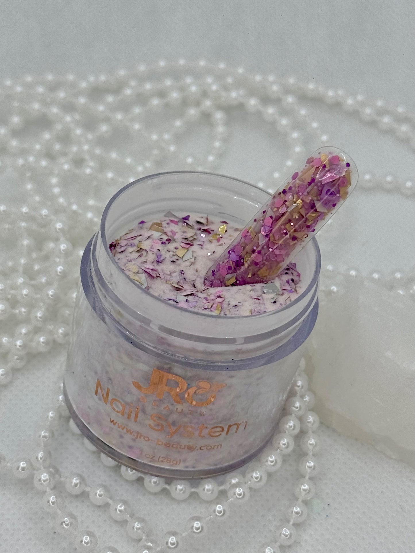 Acrylic nail glitter powder